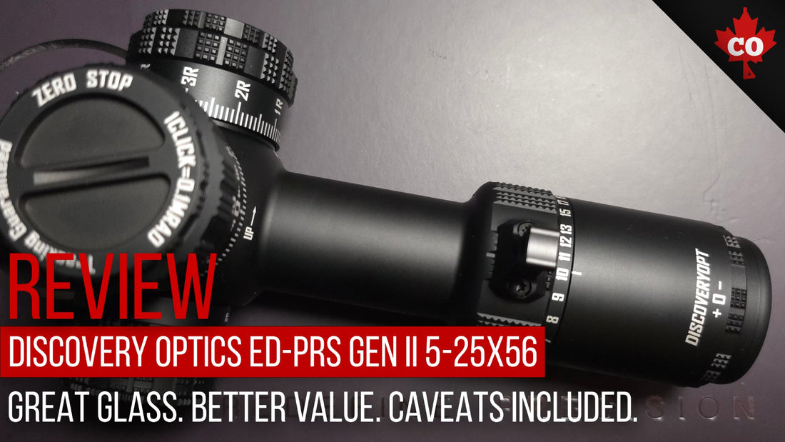 Discovery Optics ED-PRS Gen II 5-25x56 Studio Review