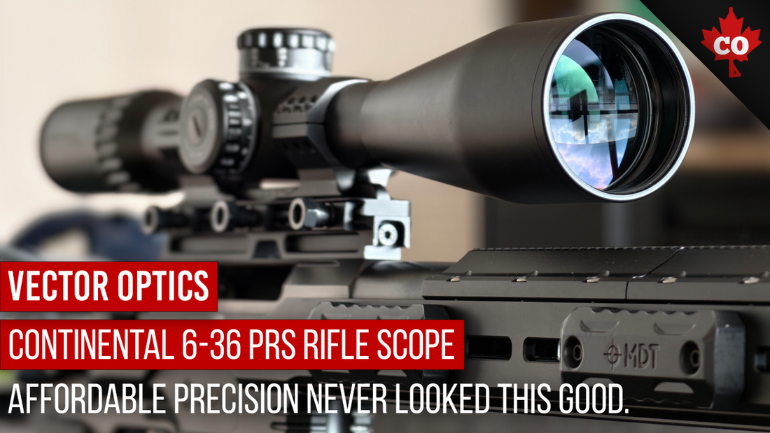 Vector Optics Continental 6-36x56 (SCFF-70) PRS Rifle Scope Review
